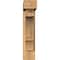 Ekena Millwork Balboa Block Smooth Bracket w/ Offset Brace, Western Red Cedar, 5 1/2"W x 18"D x 26"H BKT0604X18X26BOA05SWR - alternate 4